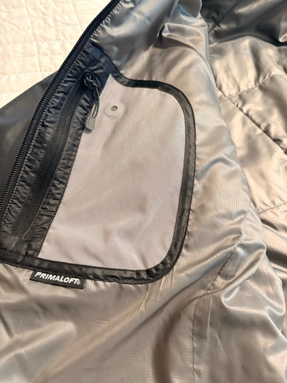 Eddie Bauer First Ascent Whittaker Mountaineering Primaloft Jacket Black - Picture 10 of 11